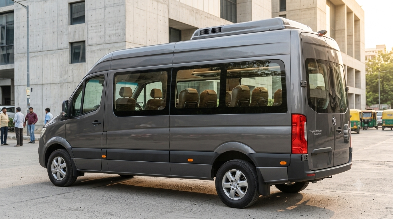 Urbania Tempo Traveller on Rent in Delhi