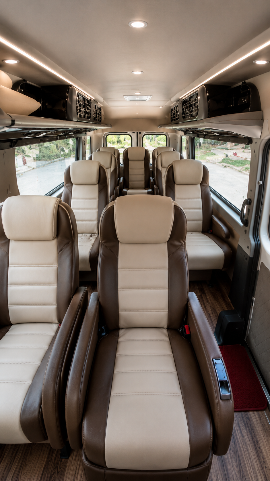 Luxury 12 Seater Force Urbania Interior