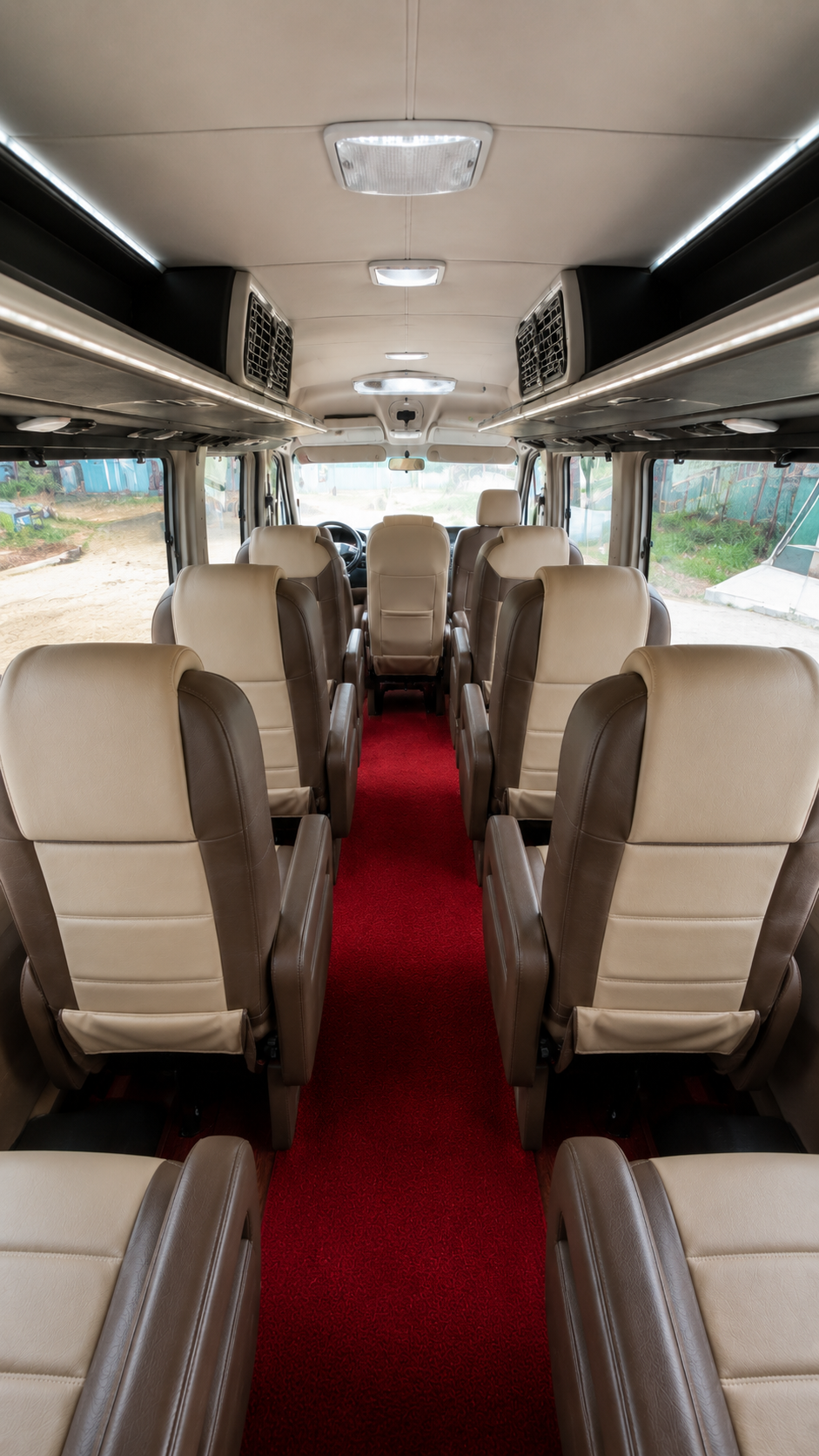 12 Seater Force Urbania Premium Interior