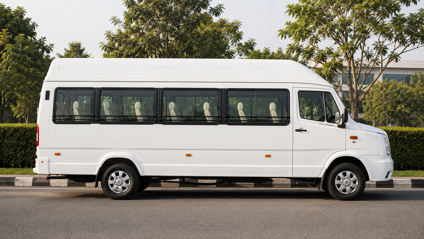 26 Seater Recliner Tempo Traveller Hire in Delhi