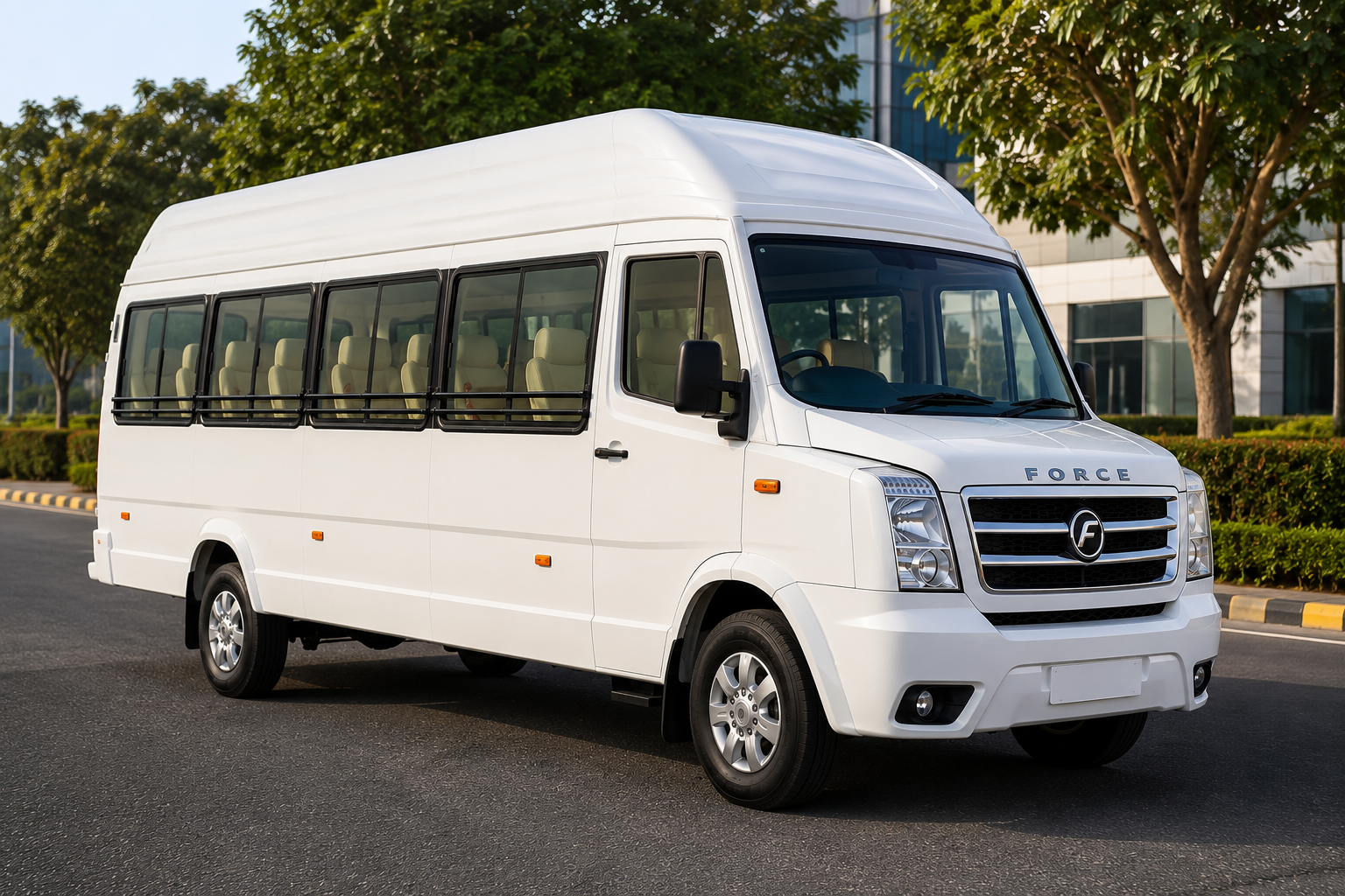 Luxury 26 Seater Tempo Traveller Hire in Delhi
